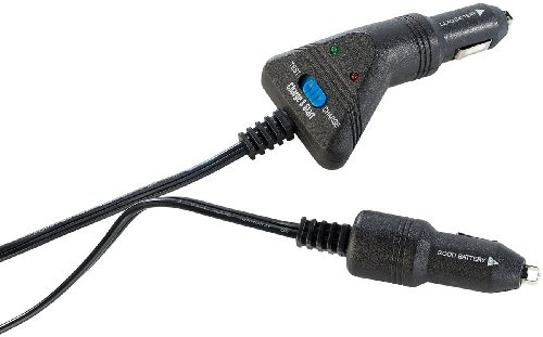 Lescars Starthilfekabel: Kfz-Starter-Kit für den Zigarettenanzünder, 4-m-Kabel (Starthilfe über Zigarettenanzünder, Starter Kit Auto, Set)