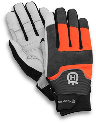 Husqvarna Technical Gartenhandschuhe, Polyester, schwarz, grau, orange