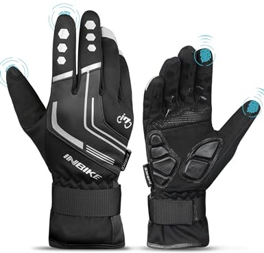 INBIKE Winterhandschuhe mit Thinsulate Warm Winddicht Touchscreen Winter Handschuhe für Radsport Skifahren Snowboard IF966