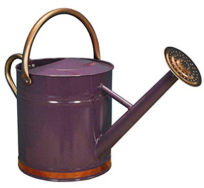 Selections Heritage Heather & Copper Colour Metal Watering Can (9 Litre)