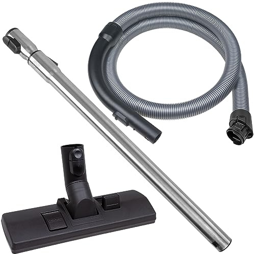 PRIMEBAG Komplettschlauch Teleskoprohr Kombidüse passend für Miele C3 | Complete C3, S6000, S8000 Serie, starke Saugleistung