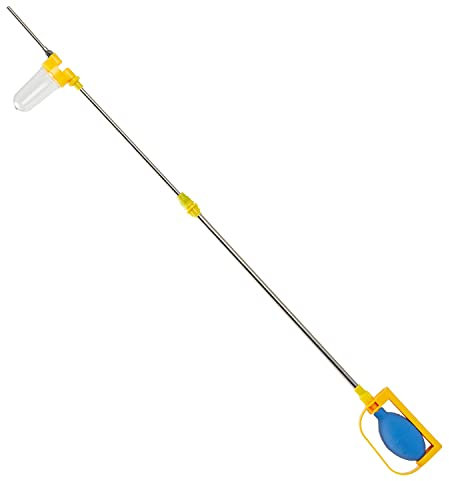 SUNYAY Pulverizador de Diatomeas Dispensador Aplicador de Insecticida en Polvo Antiinsectos Alimañas Pulverizador Multiusos Ajustable de 30 cm a 108 cm de longitud