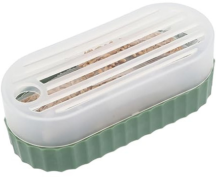 ORFOFE Katzengras-anzuchtset Mit Pflanzkasten Für Katzen Snack Pflanztopf Aus Hochwertigen Materialien Hydrokultur Topf Im Retro-Stil Für Kinderzimmer Und Katzengrass-Pflege Ohne Erde