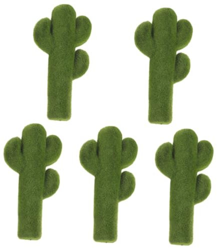 Yardwe 5St kunstpflanze kunstplflanze microanlagen Micro Plants tischdeko esstisch künstlich Fälschung Javamoos Gefälschte Pflanzen Baum Farn Moos- -Dekoration Moosdekor Schaum Green