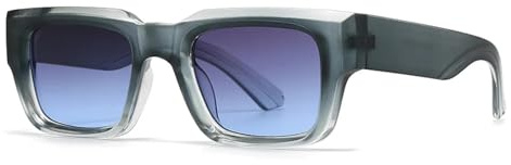 Herrsolglasögon Retro Uv400 (grön)