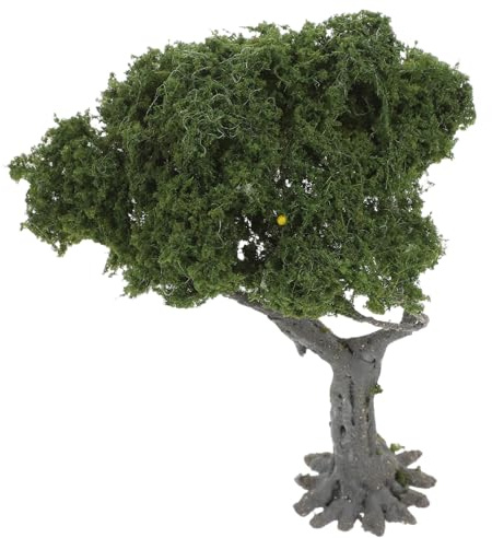 Generisch Miniatur Landschaftsbaum 12cm Kunststoff Modellbaum für Selbstgemacht Sandtischdekoration Kleiner Bäumchen zur Individuellen Miniaturlandschaft Vielseitige Tisch und Regal Deko