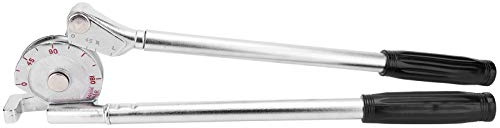 Strumento per Piegare Tubature 9/16 Pollici, Piegatubi Manuale in Lega di Alluminio, Piega fino a 180 Gradi - Design Compatto, Manico Ergonomico, Per Tubi in Rame, Alluminio,