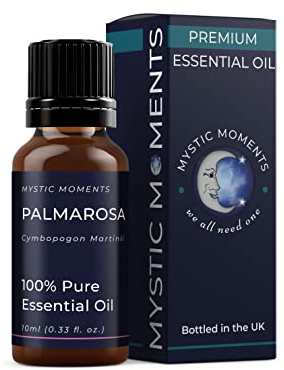 Mystic Moments Huile Essentielle de Palmarosa - 10ml - 100% Pure