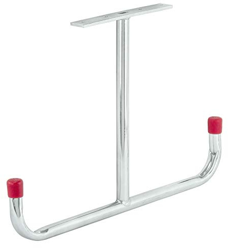 VORMANN Deckenhaken T-Haken Gerätehaken Garagenhaken Lasthaken Haken | verzinkt | witterungsbeständig | Größe: 295 x 435 x 95 x 180 x 184 mm | Traglast 55 kg