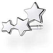 Thomas Sabo Einzel Ohrstecker Sterne 925 Sterling Silber H2142