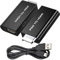 Retoo Convertitore da S2 a HDMI con audio da 3,5 mm, uscita per monitor HDTV HDMI, convertitore di segnale per PS2, audio, adattatore video Playstation 2, adattatore convertitore HDMI, jack audio