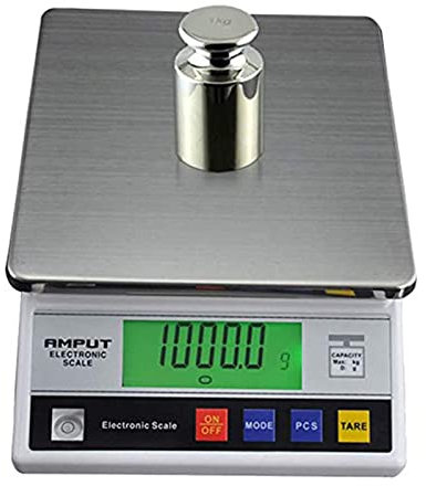 Präzisionswaage Hochpräzise Analysenwaage Laborwaage Zählwaage Elektronische Waage Schmuckwaage Küchenwaage Kalibrierung 7500g/0,1g