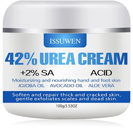 Urea 42% Foot Cream, Cracked Heel Cream For Feet and Hand, Callus Remover For Dry And Hard Skin, Maximum Strength for Hand, Foot and Body Care, 100g (Original Scent)