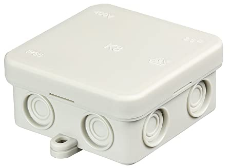 SD ProfiLine Feuchtraum-Abzweigdose K8, 75x75x36mm, lichtgrau, 10 Stück