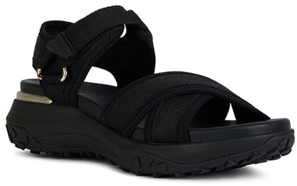 Geox Dam D SORAPIS + Grip A sportsandal, svart, 40 EU, svart, 40 EU