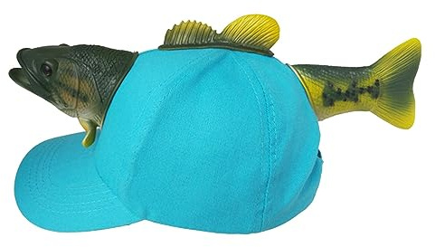 Harilla Baseball Cap Neuheit für Männer & Frauen, Sommer Verstellbare Baseball Caps, lustige Angler Mütze für Kinder Erwachsene, Sport Cap Halloween Kostüm für Outdoor Angeln, Party, Karneval