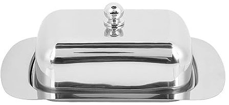 Burriera Contenitore for scatola di burro in acciaio inossidabile Contenitore for server di formaggio Contenitore for vassoio Coperchio for macedonia di frutta Contenitore for alimenti Controsoffitto