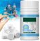 VEQENIFY Chlortabletten für Pool 5 in 1 100g Pool Reinigungstabletten Pool Chlortabletten Multifunktionstablette Multitabs Pool 5 in 1 Chlortabletten Pool für Poolwasser
