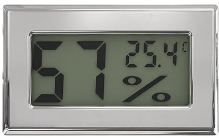 Petit hygromètre, hygromètre numérique | Jauge d'humidité précise à l'intérieur - Jauge de température numérique Portable, jauge de température et d'humidité pour boîtes à vin, armoires, Instruments d