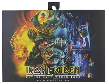 NECA Iron Maiden Future Past World Tour Pack 2 Scale Action Fig. 18 cm Iron Maiden