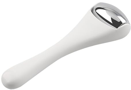 ibasenice Masajeador Facial para Ojos Ligero y Portátil de Abs y Aleación, Herramienta Eficaz Cuidado y Reducción de Arrugas Contorno Ocular