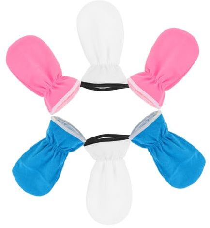Damen Spa Handschuhe 3 Paar Polyester für Handpflege und Paraffin | Hautpflege Wachshandschuhe, Lint Faser, für Frauen und Mütter, mit Ätherischen Ölen, Pflegeeinsatz