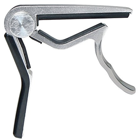 GEWA 530396 D-Style Kapodaster für Konzertgitarre Aluminium poliert