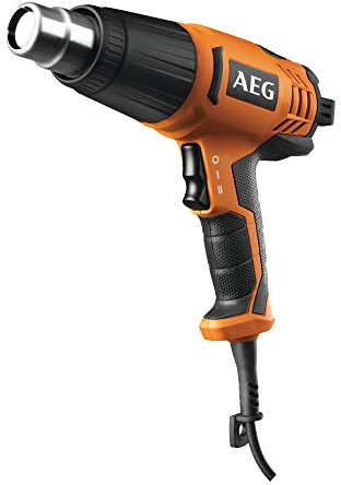 AEG HG 560 D Termosoffiatore 1500 W, con 2 Regolazioni di Temperatura: 300° e 560°C, Portata d'Aria 253 - 420 l/min