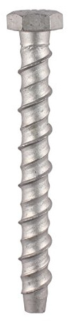 TIMCO Multi-Fix Bolts Hex Head Exterior Silver - 10.0 x 150