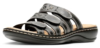 Clarks Womens Lakia Open Toe Casual Slide Sandals