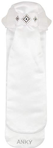 Anky® Plastron Stock Tie Precious (S, Weiss)