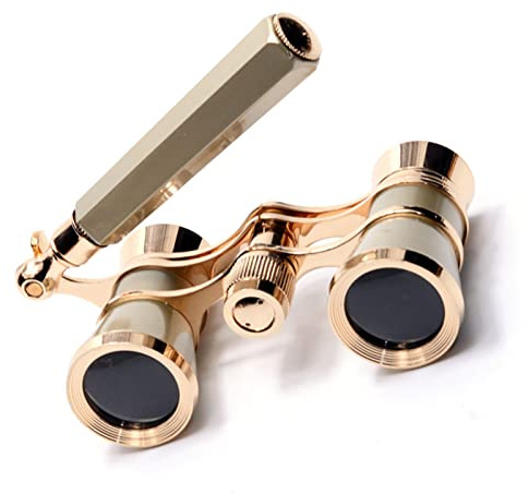 Fernglas Damen Retro Beobachtungs Drama Oper Konzert Tragbare Mode Mini Fernglas Mit Vergoldetem Griff