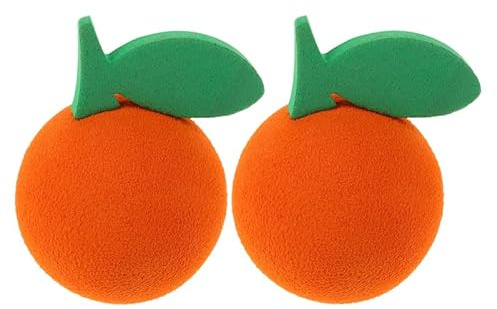 ULTECHNOVO Car Antenna Topper Orange Ball Scratch-Resistant Durable Automotive Antenna Decoration Easy Installation Vehicle Exterior Accessory 2.95X1.97In