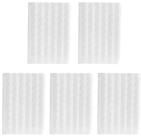510 transparente Foto-Ecken, selbstklebende PVC-Einbauecken für Scrapbooking, Alben und Kunsthandwerk (5 Blatt)