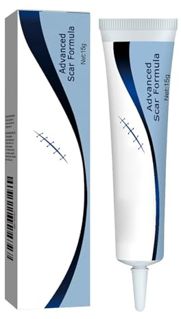 KOAHDE Gel de Eliminación de Cicatrices,Crema para Cicatrice Nuevas y Antiguas,Facial y Cuerpo Eliminación De Cicatrices,Gel para Reparar Cicatrices,Manteca de Tratamiento para Eliminar Cicatrices