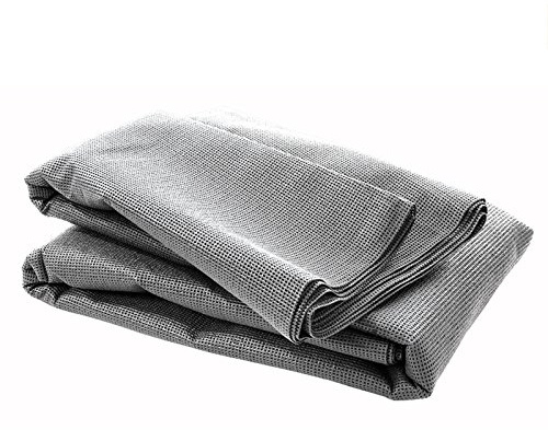 Bo-Camp Vorzelt Teppich Camping Zelt Boden Caravan Wohnwagen Balkon Outdoor 2-6m Grau 3,0 x 6,0 cm