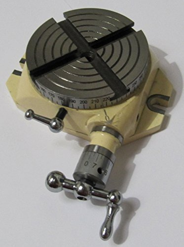 RDGTOOLS SMALL ROTARY TABLE 4 SLOT 2-3/4 TABLE DIAMETER SMALLEST ON MARKET