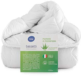 Bassetti Piumino Invernale Il PIUMONE in Microfibra con Aloe Vera, Una Piazza e Mezza cm. 200x200