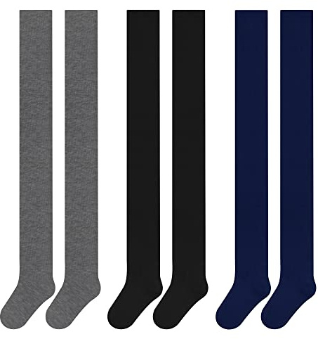 Libella 3-pack barn pojkar strumpbyxor stickade strumpbyxor bomull enfärgad 2710, 3 par set H, 122/128 cm