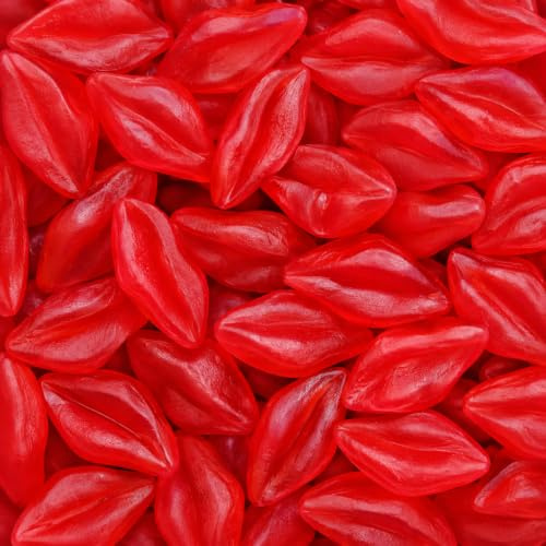 Jelly Red Lips Sweets 2.2kg Sweet Jar