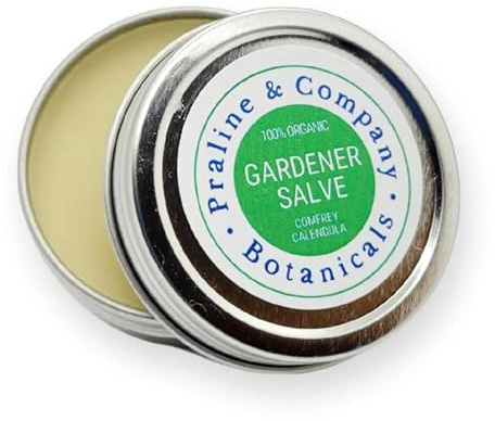 Gardener Hand Salve - Hydrating Hand Balm for Dry Cracked Hands - Organic & Plant-Based Soothing Balm - Handmade Ointment for Dry Skin with Arnica & Chamomile - 1oz