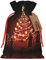 Assortimento di sacchetti luminosi con stampa albero di Natale per compleanni, anniversari, feste riutilizzabili
