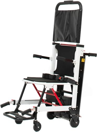 Elektrischer Treppensteiger-Rollstuhl – Tragbarer elektrischer Rollstuhl zum Treppensteigen, kann Treppen mit Leichtigkeit hinauf und ab gehen
