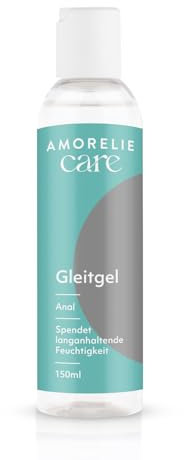 AMORELIE Care – Anal-Gleitgel auf Wasserbasis Geruchsneutral (150ml)