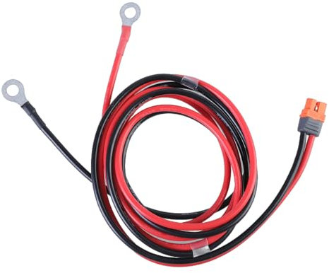 XT60I Female Connector To Rings Terminals Cable 12AWG 1.5m Wire For Quick Car Power Connection & Emergencies Battery Use