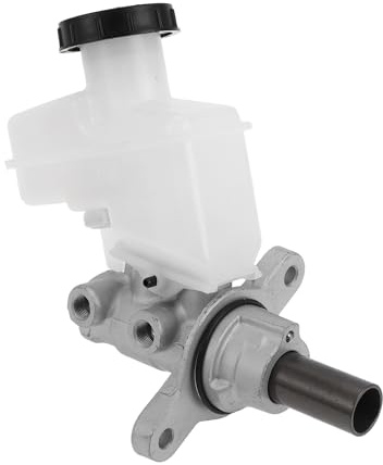Hihaha Cilindro Maestro De Freno Para Suzuki Grand Vitara 09-15 | Con Depósito, Aleación De Aluminio, Tono Plateado Y Blanco, Compartimento Del Motor, Reemplazo Directo, OE: 5110065Ja0