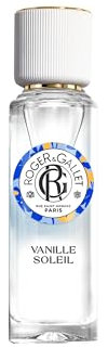 Roger&Gallet - Eau Parfumée Bienfaisante Vanille Soleil - Fragrance Florale Légère et Naturelle - Parfum Relaxant aux Notes de Vanille, Jasmin et Fleurs Blanches - 93% d'Ingrédients Naturels