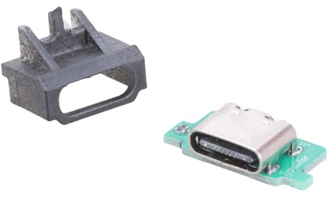 Wsdsgz Adattatore per porta di ricarica USB C a doppia funzione, adatto per dispositivi di gioco, offre una maggiore erogazione di potenza e flessibilità, accessorio da gioco