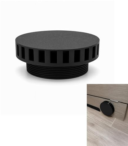 wojonifuiliy Luftausströmer Luftverteiler kompatibel mit Truma Heizung Ø59 mm, Warmluft Luftlenker für Wohnmobil Camper Caravan, gleichmäßige Luftverteilung, werkzeuglose Schraubmontage