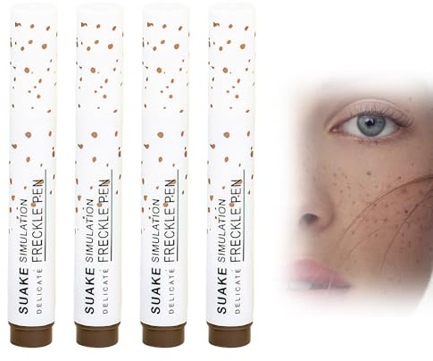 Landrain Sommersprossen Stift, Wasserdichter Freckles Pen, Natürliches Aussehen, Weiche Feder